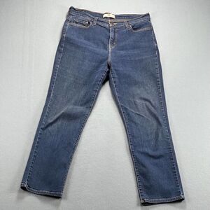 Levi's Jeans Women's 14M 512 Straight Leg Stretch Denim Perfectly Slimming